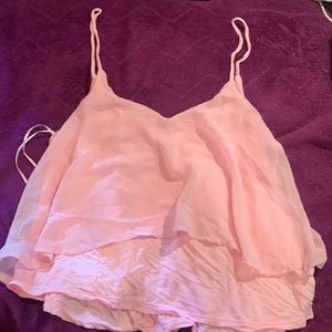 Ambiance appard ,Cropped tank , baby pink no